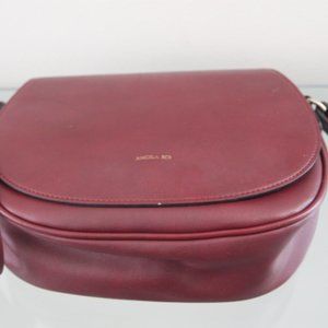 Angela Roi Vegan Leather MORNING CROSS-BODY - BORDEAUX